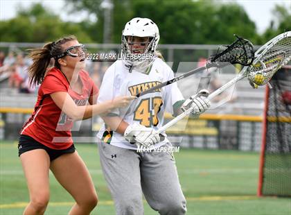 Thumbnail 1 in Allentown Central Catholic vs Saucon Valley (GLAX District XI 2A Semifinal) photogallery.