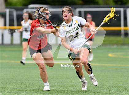 Thumbnail 3 in Allentown Central Catholic vs Saucon Valley (GLAX District XI 2A Semifinal) photogallery.