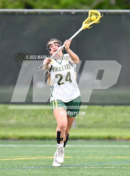 Thumbnail 3 in Allentown Central Catholic vs Saucon Valley (GLAX District XI 2A Semifinal) photogallery.
