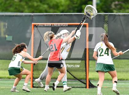 Thumbnail 2 in Allentown Central Catholic vs Saucon Valley (GLAX District XI 2A Semifinal) photogallery.