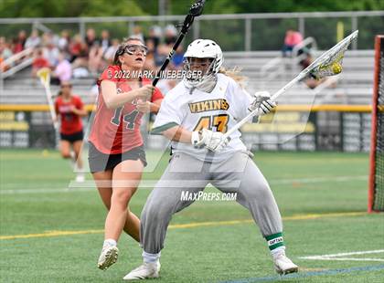 Thumbnail 2 in Allentown Central Catholic vs Saucon Valley (GLAX District XI 2A Semifinal) photogallery.