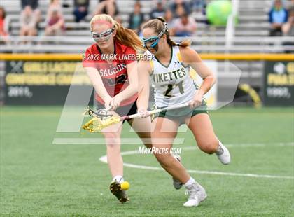 Thumbnail 1 in Allentown Central Catholic vs Saucon Valley (GLAX District XI 2A Semifinal) photogallery.