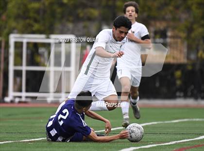 Thumbnail 2 in Cathedral vs. De La Salle (Adidas SoCal College Showcase) photogallery.