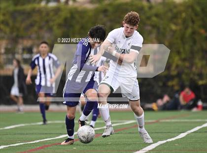 Thumbnail 1 in Cathedral vs. De La Salle (Adidas SoCal College Showcase) photogallery.