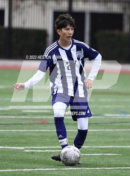 Thumbnail 1 in Cathedral vs. De La Salle (Adidas SoCal College Showcase) photogallery.