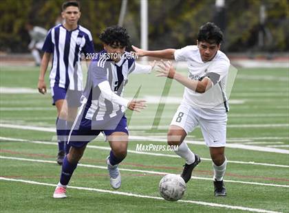 Thumbnail 1 in Cathedral vs. De La Salle (Adidas SoCal College Showcase) photogallery.