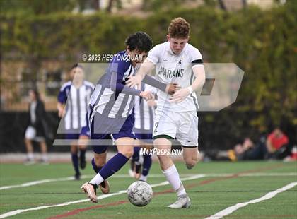 Thumbnail 2 in Cathedral vs. De La Salle (Adidas SoCal College Showcase) photogallery.