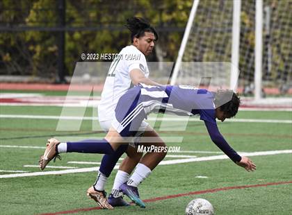 Thumbnail 3 in Cathedral vs. De La Salle (Adidas SoCal College Showcase) photogallery.