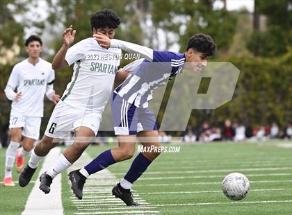 Thumbnail 3 in Cathedral vs. De La Salle (Adidas SoCal College Showcase) photogallery.