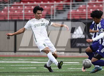 Thumbnail 1 in Cathedral vs. De La Salle (Adidas SoCal College Showcase) photogallery.