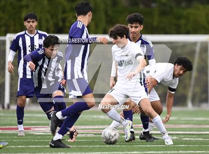 Thumbnail 3 in Cathedral vs. De La Salle (Adidas SoCal College Showcase) photogallery.