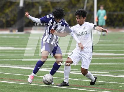 Thumbnail 3 in Cathedral vs. De La Salle (Adidas SoCal College Showcase) photogallery.