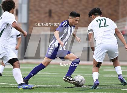 Thumbnail 1 in Cathedral vs. De La Salle (Adidas SoCal College Showcase) photogallery.