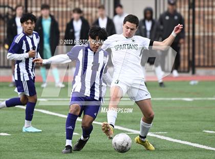 Thumbnail 3 in Cathedral vs. De La Salle (Adidas SoCal College Showcase) photogallery.