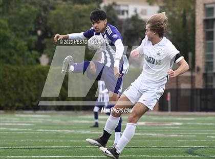 Thumbnail 2 in Cathedral vs. De La Salle (Adidas SoCal College Showcase) photogallery.