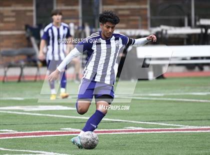 Thumbnail 1 in Cathedral vs. De La Salle (Adidas SoCal College Showcase) photogallery.