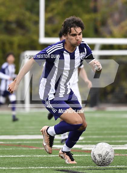 Thumbnail 1 in Cathedral vs. De La Salle (Adidas SoCal College Showcase) photogallery.
