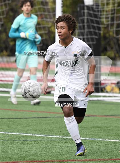 Thumbnail 3 in Cathedral vs. De La Salle (Adidas SoCal College Showcase) photogallery.