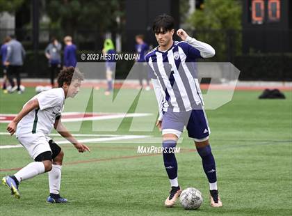 Thumbnail 3 in Cathedral vs. De La Salle (Adidas SoCal College Showcase) photogallery.
