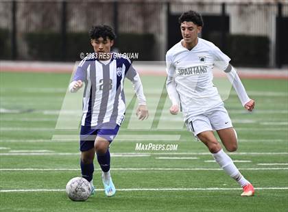 Thumbnail 3 in Cathedral vs. De La Salle (Adidas SoCal College Showcase) photogallery.