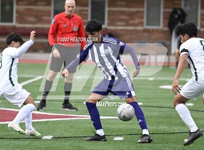Thumbnail 2 in Cathedral vs. De La Salle (Adidas SoCal College Showcase) photogallery.