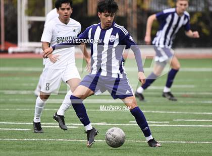 Thumbnail 2 in Cathedral vs. De La Salle (Adidas SoCal College Showcase) photogallery.