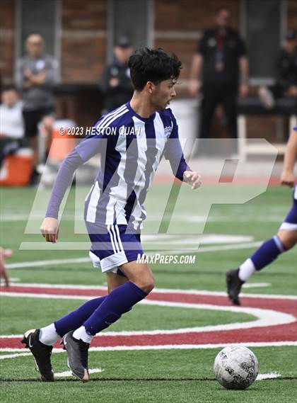 Thumbnail 2 in Cathedral vs. De La Salle (Adidas SoCal College Showcase) photogallery.