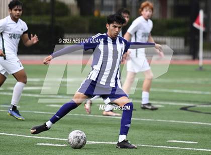 Thumbnail 3 in Cathedral vs. De La Salle (Adidas SoCal College Showcase) photogallery.