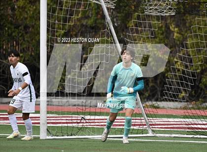 Thumbnail 3 in Cathedral vs. De La Salle (Adidas SoCal College Showcase) photogallery.