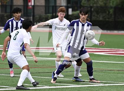 Thumbnail 2 in Cathedral vs. De La Salle (Adidas SoCal College Showcase) photogallery.