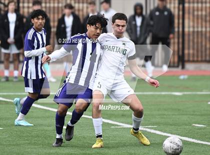 Thumbnail 1 in Cathedral vs. De La Salle (Adidas SoCal College Showcase) photogallery.