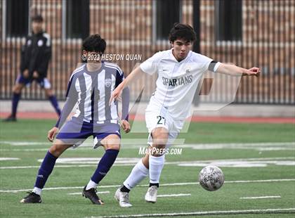 Thumbnail 3 in Cathedral vs. De La Salle (Adidas SoCal College Showcase) photogallery.