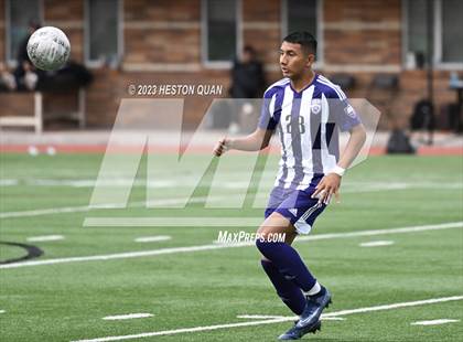 Thumbnail 3 in Cathedral vs. De La Salle (Adidas SoCal College Showcase) photogallery.