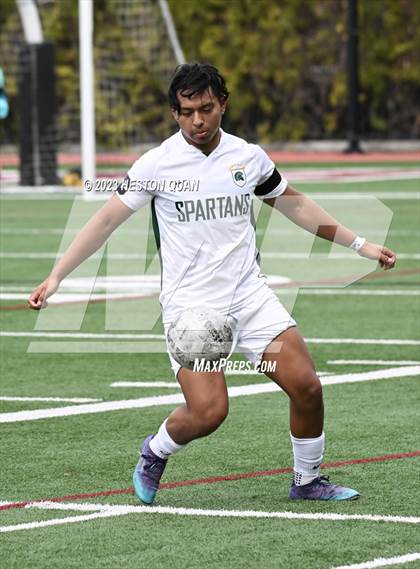 Thumbnail 1 in Cathedral vs. De La Salle (Adidas SoCal College Showcase) photogallery.