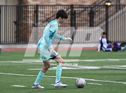 Thumbnail 2 in Cathedral vs. De La Salle (Adidas SoCal College Showcase) photogallery.