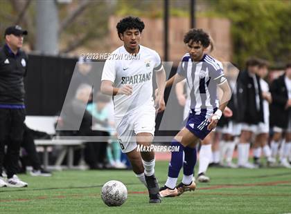 Thumbnail 3 in Cathedral vs. De La Salle (Adidas SoCal College Showcase) photogallery.