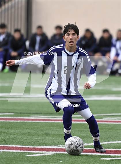 Thumbnail 2 in Cathedral vs. De La Salle (Adidas SoCal College Showcase) photogallery.