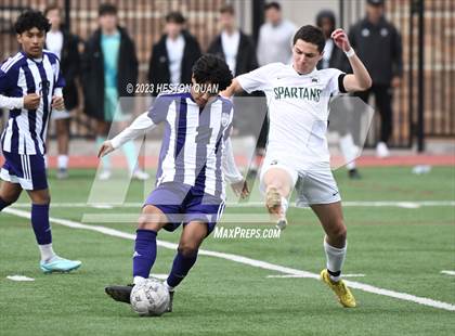 Thumbnail 2 in Cathedral vs. De La Salle (Adidas SoCal College Showcase) photogallery.