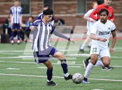Thumbnail 1 in Cathedral vs. De La Salle (Adidas SoCal College Showcase) photogallery.