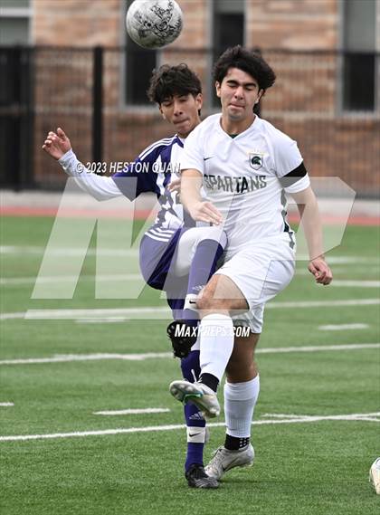 Thumbnail 3 in Cathedral vs. De La Salle (Adidas SoCal College Showcase) photogallery.