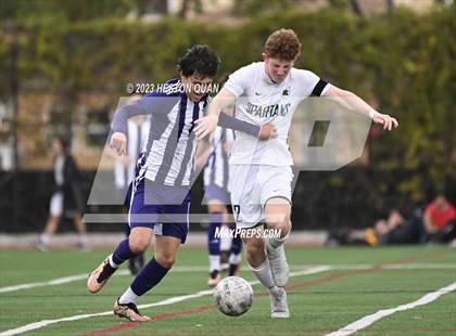 Thumbnail 3 in Cathedral vs. De La Salle (Adidas SoCal College Showcase) photogallery.