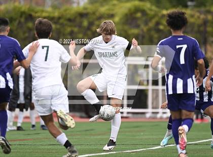 Thumbnail 3 in Cathedral vs. De La Salle (Adidas SoCal College Showcase) photogallery.