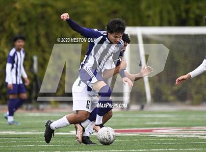 Thumbnail 1 in Cathedral vs. De La Salle (Adidas SoCal College Showcase) photogallery.