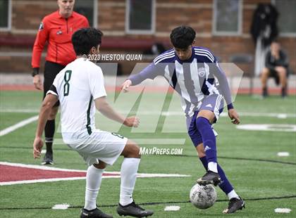 Thumbnail 1 in Cathedral vs. De La Salle (Adidas SoCal College Showcase) photogallery.
