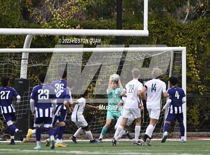 Thumbnail 1 in Cathedral vs. De La Salle (Adidas SoCal College Showcase) photogallery.