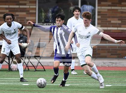 Thumbnail 3 in Cathedral vs. De La Salle (Adidas SoCal College Showcase) photogallery.