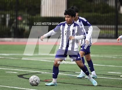 Thumbnail 1 in Cathedral vs. De La Salle (Adidas SoCal College Showcase) photogallery.
