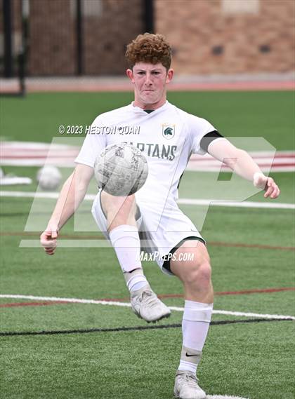 Thumbnail 2 in Cathedral vs. De La Salle (Adidas SoCal College Showcase) photogallery.