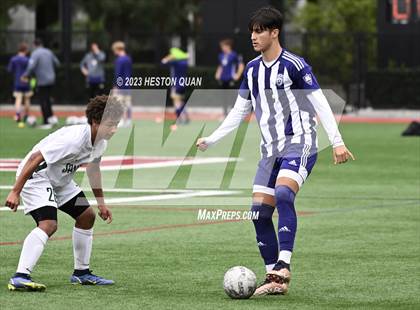 Thumbnail 1 in Cathedral vs. De La Salle (Adidas SoCal College Showcase) photogallery.
