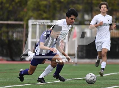 Thumbnail 3 in Cathedral vs. De La Salle (Adidas SoCal College Showcase) photogallery.